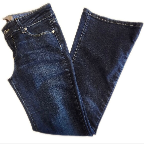 Paige Premium Denim, Laurel Canyon, Dark Wash, Low Rise, Bootcut Jeans, 28 - Picture 1 of 10
